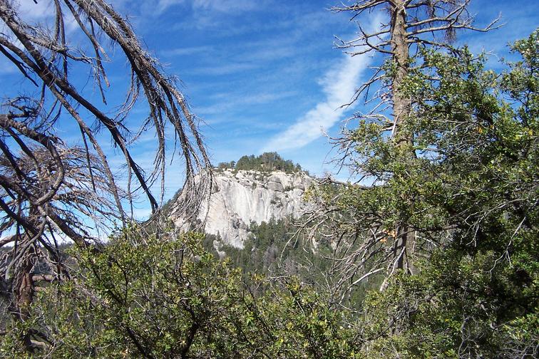 Suicide Rock from Devils Slide Trail