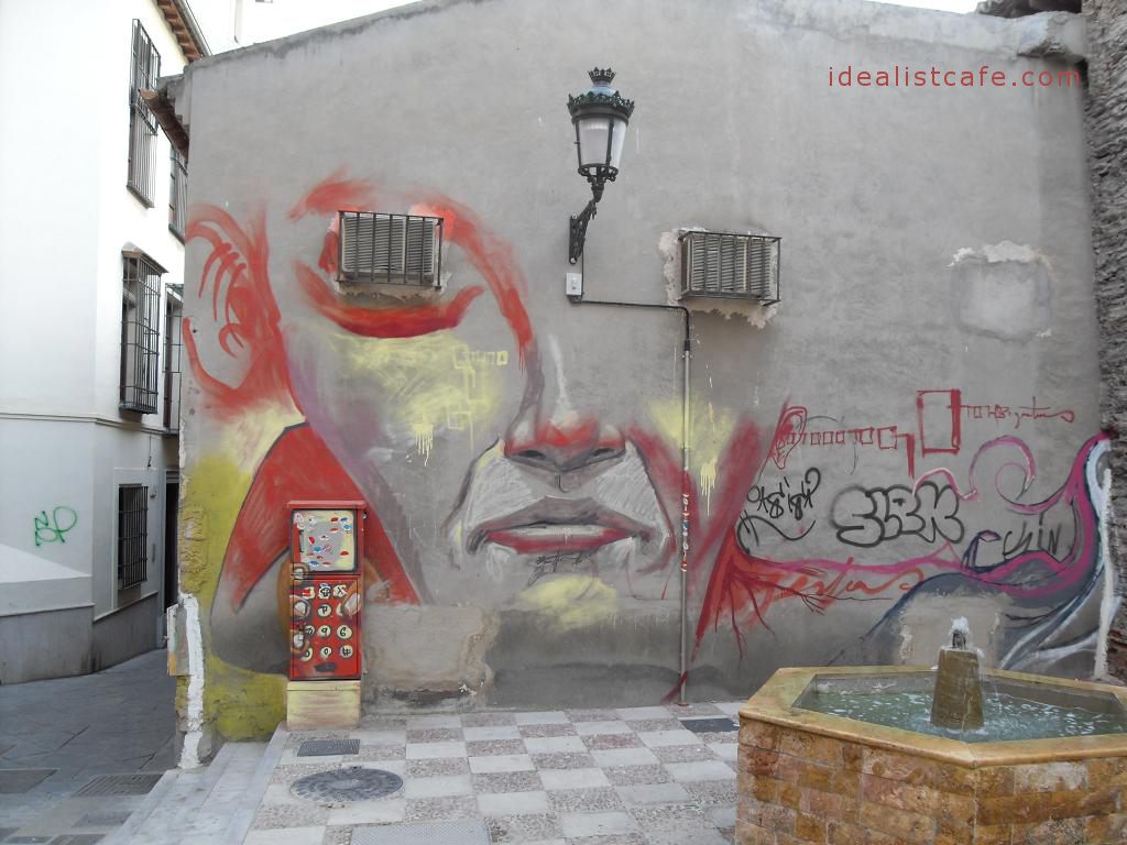 Graffiti, Granada, Spain