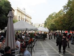 Plaza Nueva, Granada, Spain