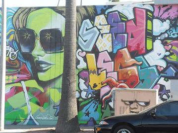 Seedless graffiti, Ocean Beach, San Diego
