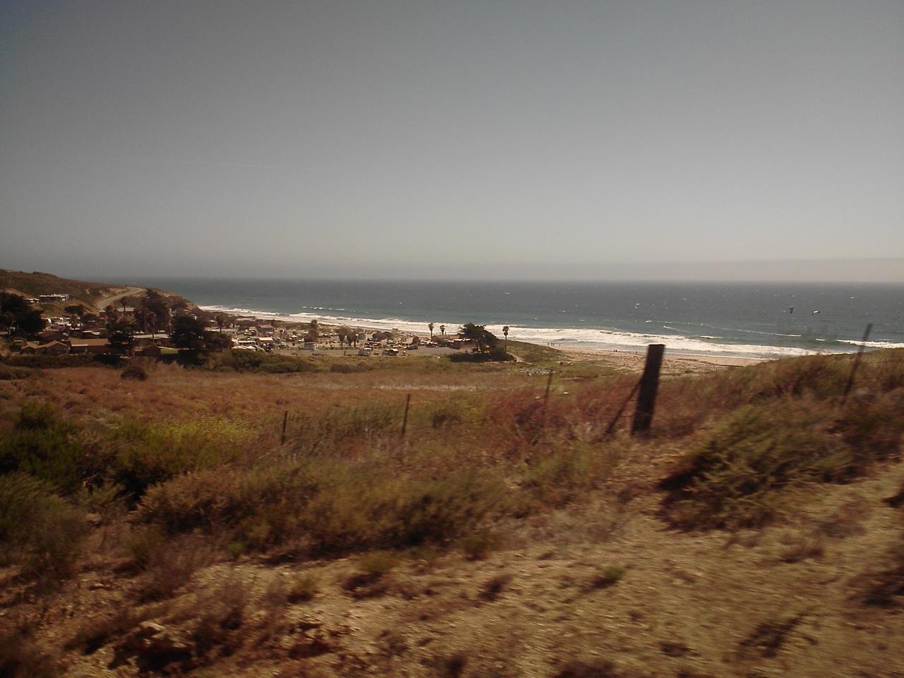Not a bad view from Amtrak, near Santa Barbara