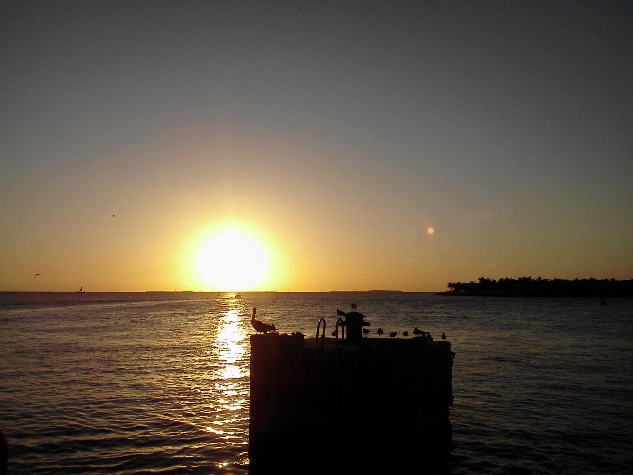Sunset at Mallory Square, Key West